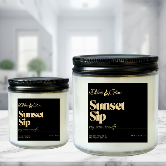 Sunset Sip - Peaches and Mango