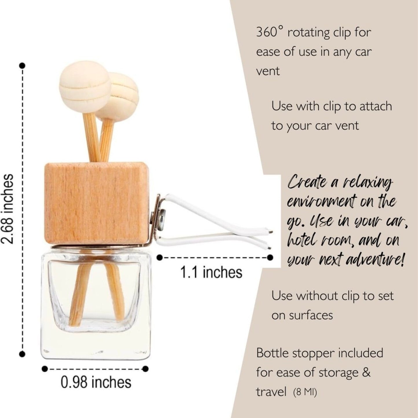 Queen of the Night Car Diffuser ~ Dark florals * Amber * Musk