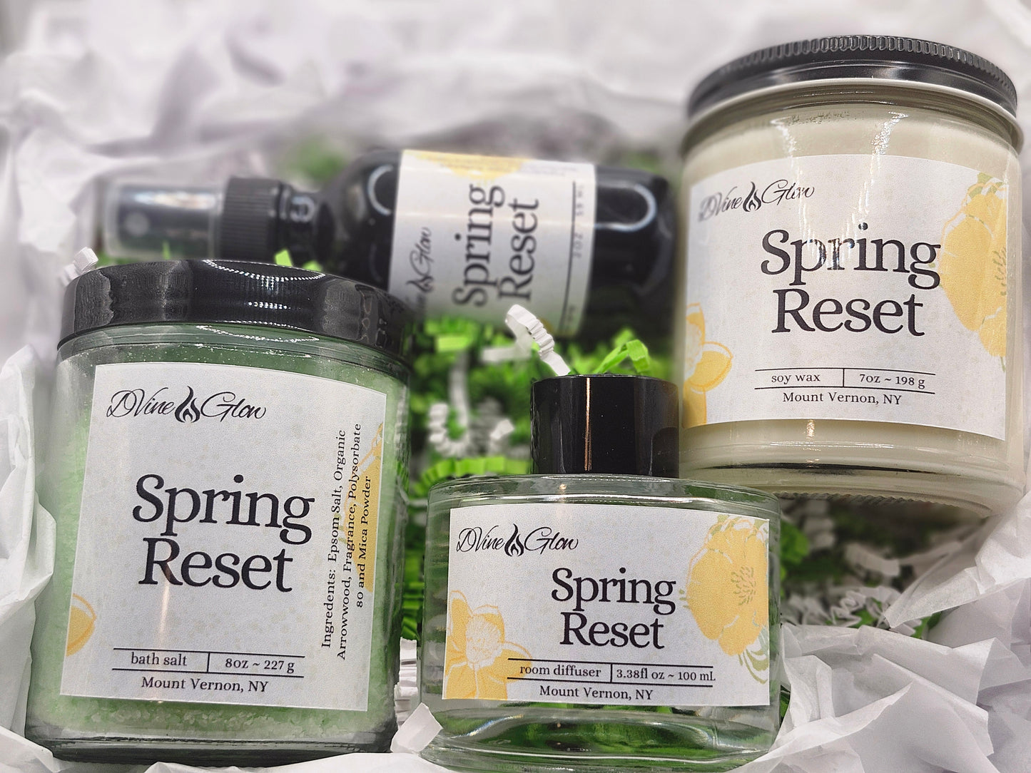 Spring Reset - Peaceful Sage Blended with Lavender