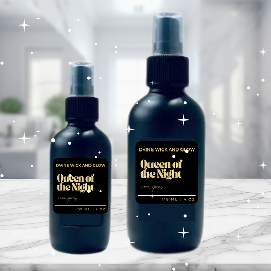 Queen of the Night Room & Linen Spray ~ Dark florals * Amber * Musk